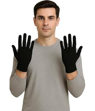 valdez Full Fingers Cotton Riding Gloves ( Pair of 1 )