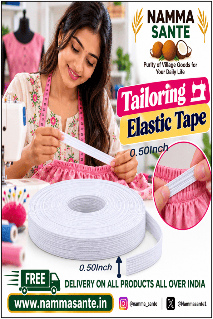 0.50inch Tailoring Elastic Tape view 2