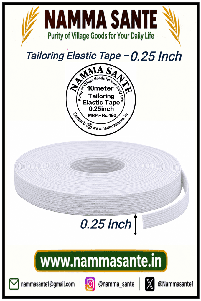 0.50inch Tailoring Elastic Tape view 3