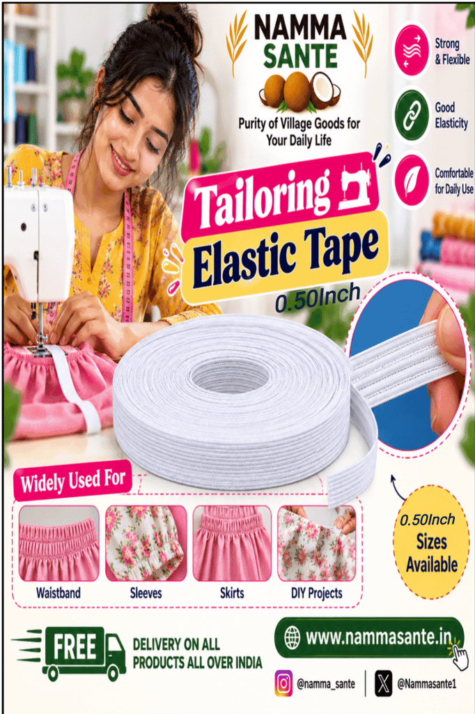 0.50inch Tailoring Elastic Tape view 5