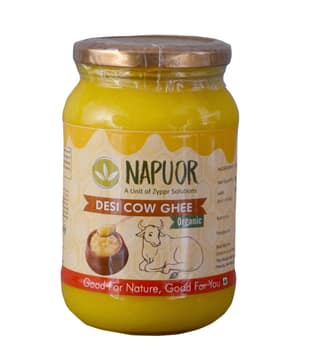 NAPUOR Bilona Pure Desi Ghee, 500 ml