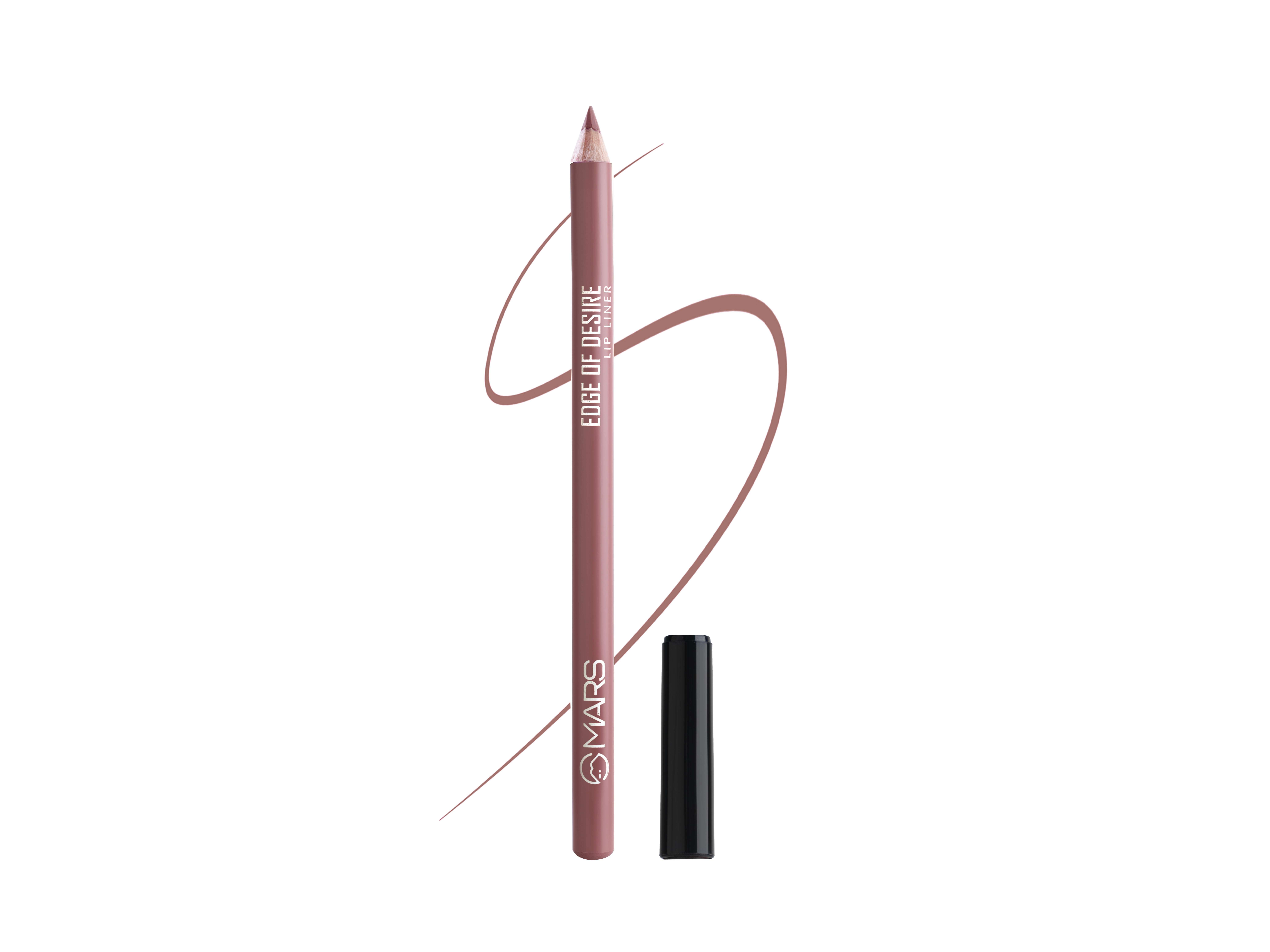 MARS Matte Lip Liner, One Swipe Smooth Application, Long Lasting Lip Pencil (1.4gm) - 16-PEACHY GLOW