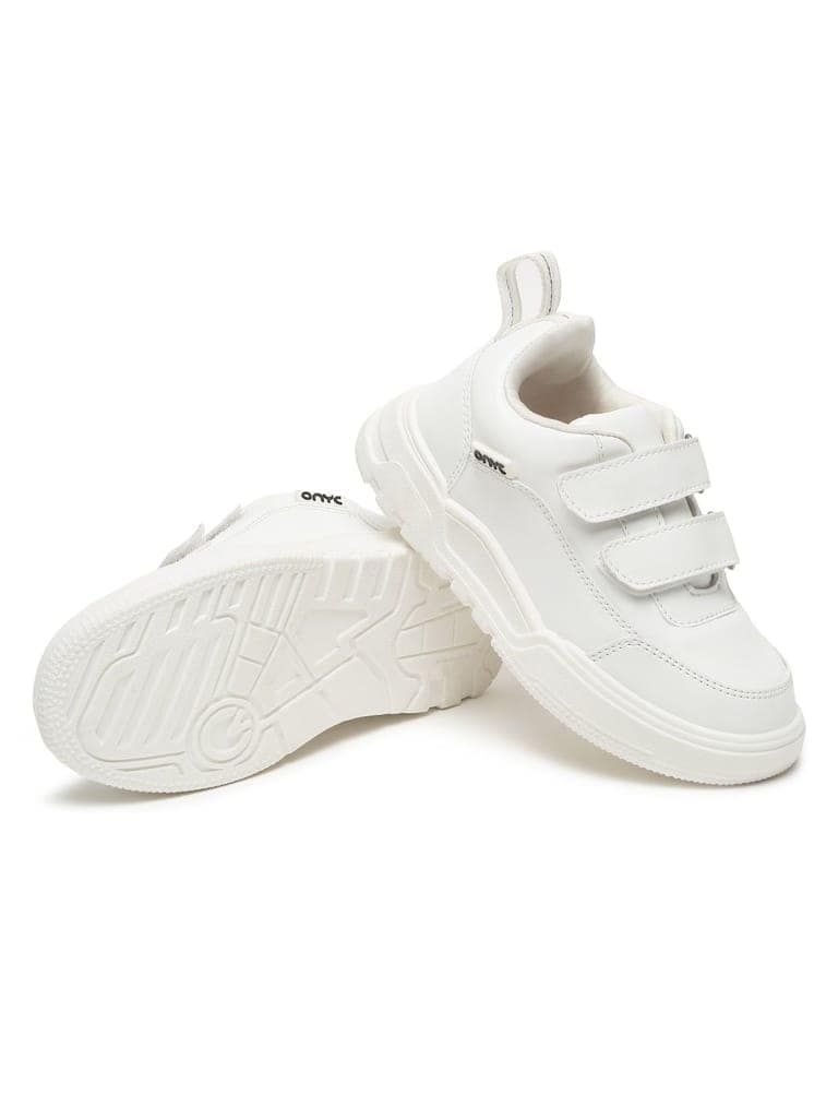 SuperKool Comfortable & LightWeight Lace-Free Sneakers - White (Unisex) view 9