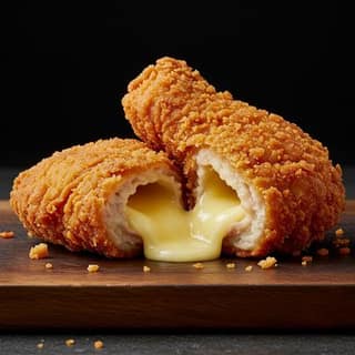 Classical Cheesy Infused Fried Chicken