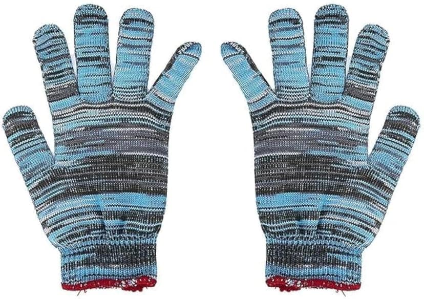 Unisex Winter Warm Knitted Gloves, Thermal Fleece Lined Touchscreen Texting Mittens for Men Women