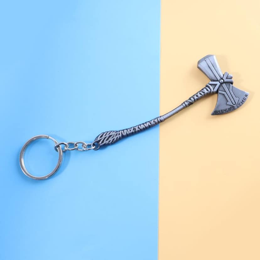 Axe Keychain – Durable Premium Metal 3D Design Accessory view 2
