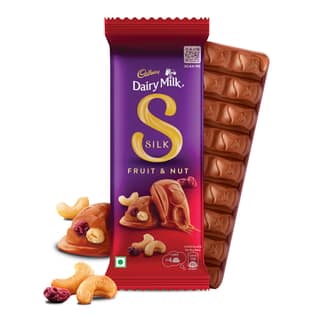 Cadbury Dairy Milk Silk Fruit & Nut Chocolate Bars, 55 g