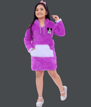NEWSIFA Pack of 1 Girls Wollen Pullover ( Brown )