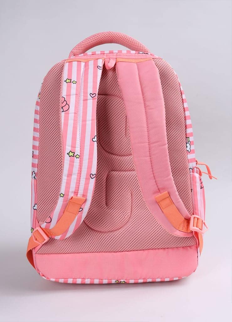 PB Pearlbags Polyester Water Resistant Casual Backpack With Laptop Sleeve For School,college & Office For Boys and Girls,Men & Women view 5