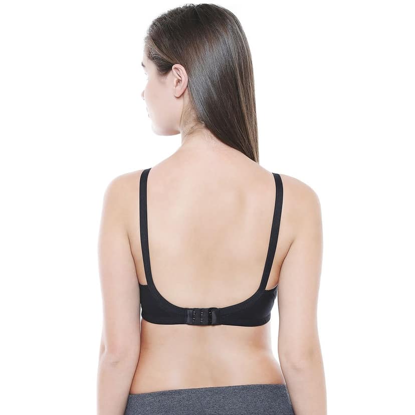 Bodycare Women Cotton Full Coverage Non Padded Regular Bra Pack - 2 E5507SB view 4