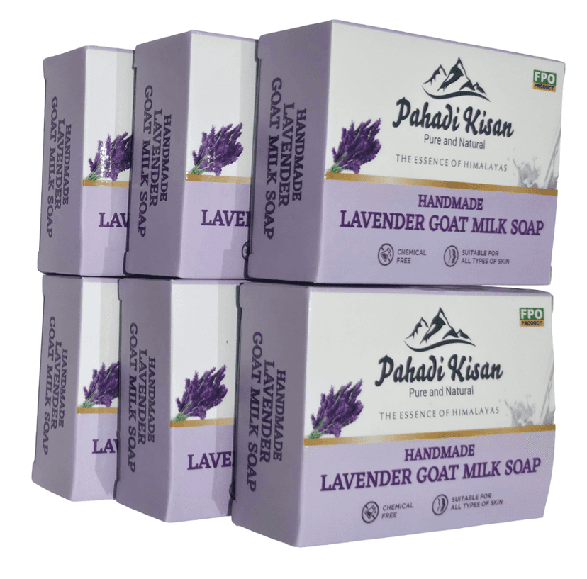 Lavender Goat Milk Soap (Pack of 6) view 4