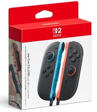 Nintendo Switch 2 Controller - Nintendo JOY - CON 2: (L)/(R) Light Blue/Light Red