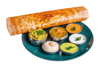 Butter Onion Rawa Masala Dosa