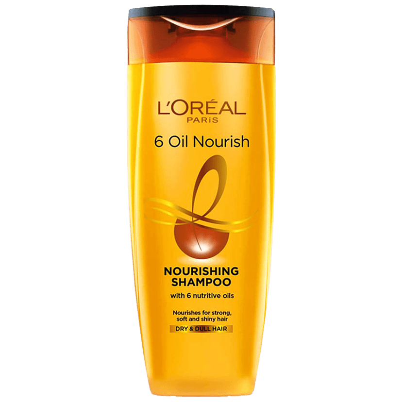 Loreal Paris 6 Oil Nourish Shampoo - Scalp + Hair, Dry & Dull Hair, 180 Ml view 2