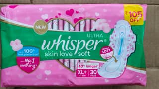 Whisper ultra skin love soft XL 317mm 30 pads