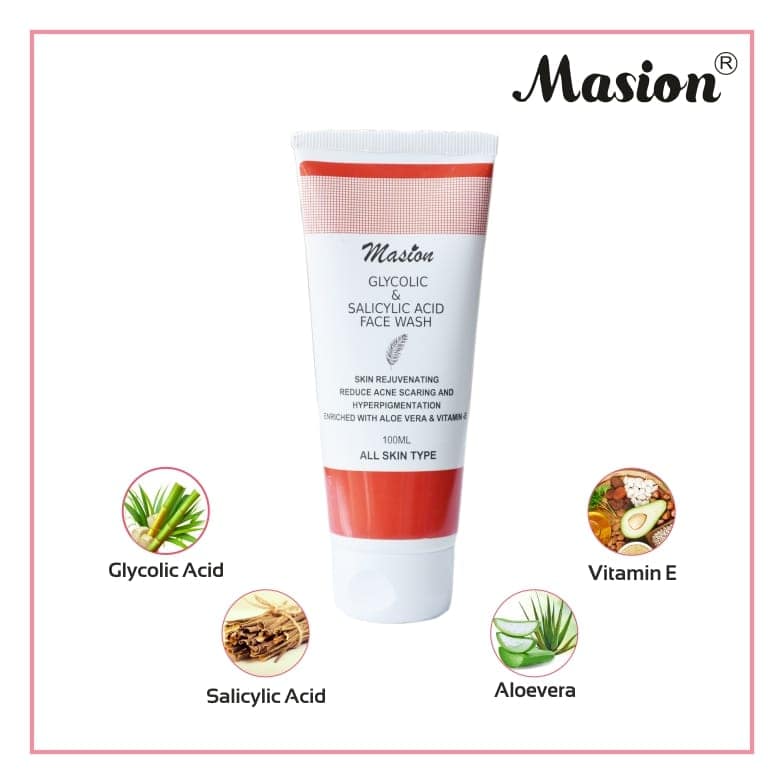MASION Glycolic & Salicylic Acid Face Wash view 4