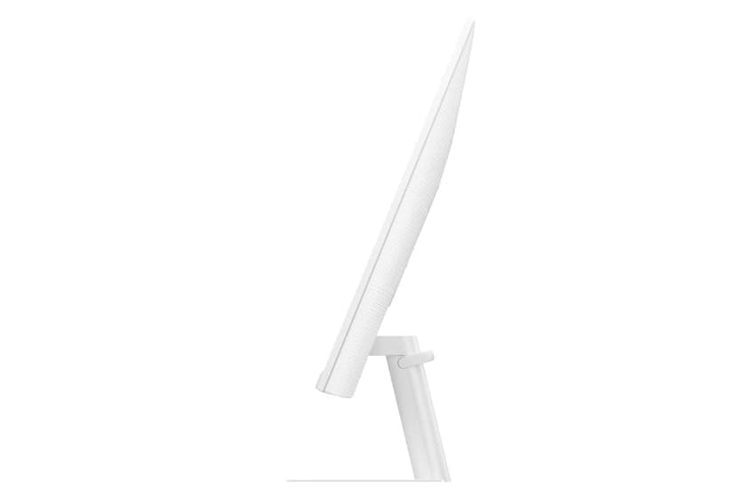 Samsung 27" (68.6cm) M5 Smart Monitor with Smart TV Experience|FHD 1920 x 1080|Bezeless|OTT Apps|IoT Hub|Office 365|Workout Tracker|Speakers|Remote|Wi-Fi|Bluetooth|LS27DM501EWXXL|White view 3