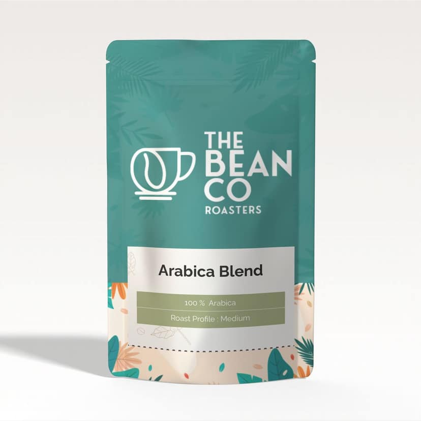 THE BEAN CO Arabica Blend | Medium Roast | Premium Coffee | 100% Arabica | Roasted Coffee Ground (Pour Over/Drip, 1000 g)