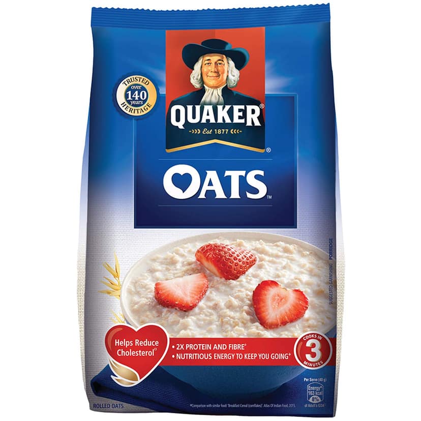 Quaker Oats, 1 Kg - Quaker Oats, 1 Kg