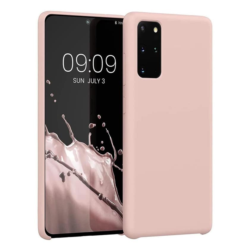 LIRAMARK Liquid Silicone Soft Back Cover Case for Samsung Galaxy S20 Plus / S20 Plus 5G