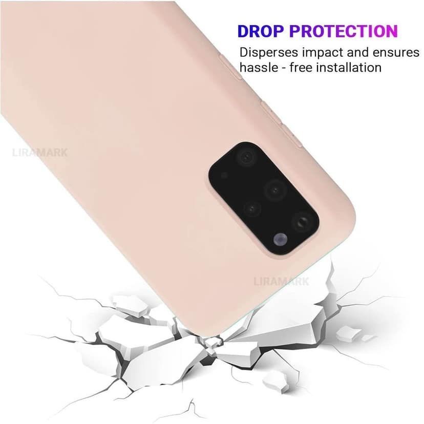 LIRAMARK Liquid Silicone Soft Back Cover Case for Samsung Galaxy S20 Plus / S20 Plus 5G view 4