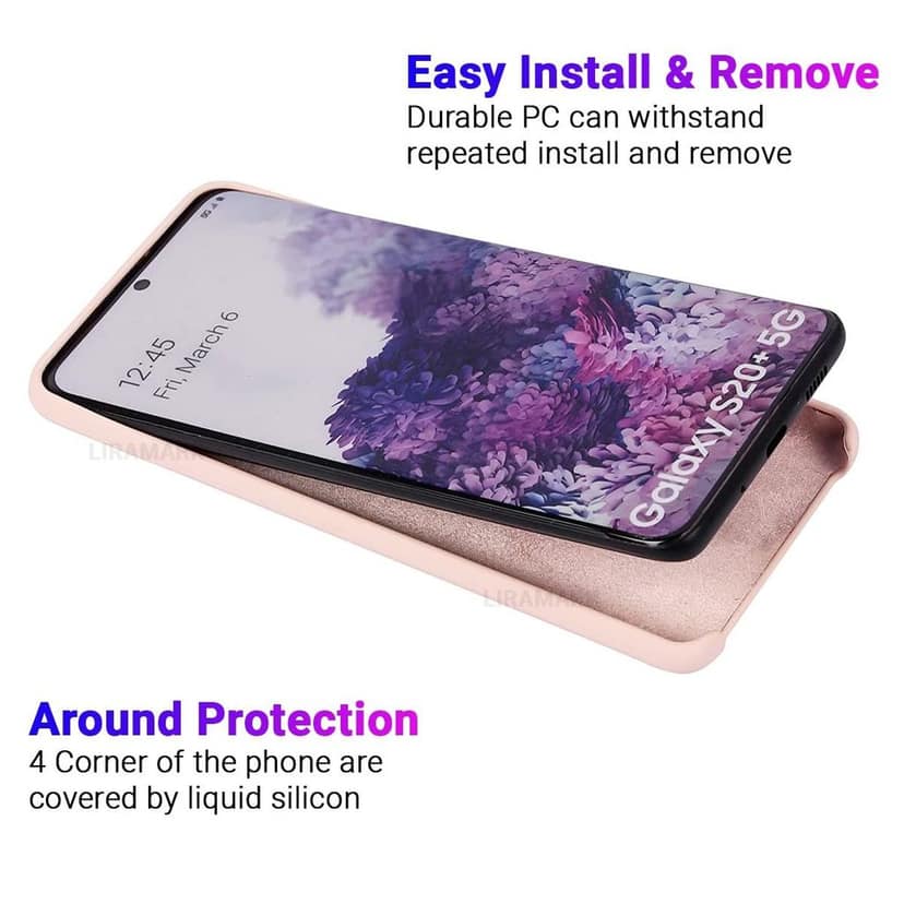 LIRAMARK Liquid Silicone Soft Back Cover Case for Samsung Galaxy S20 Plus / S20 Plus 5G view 6