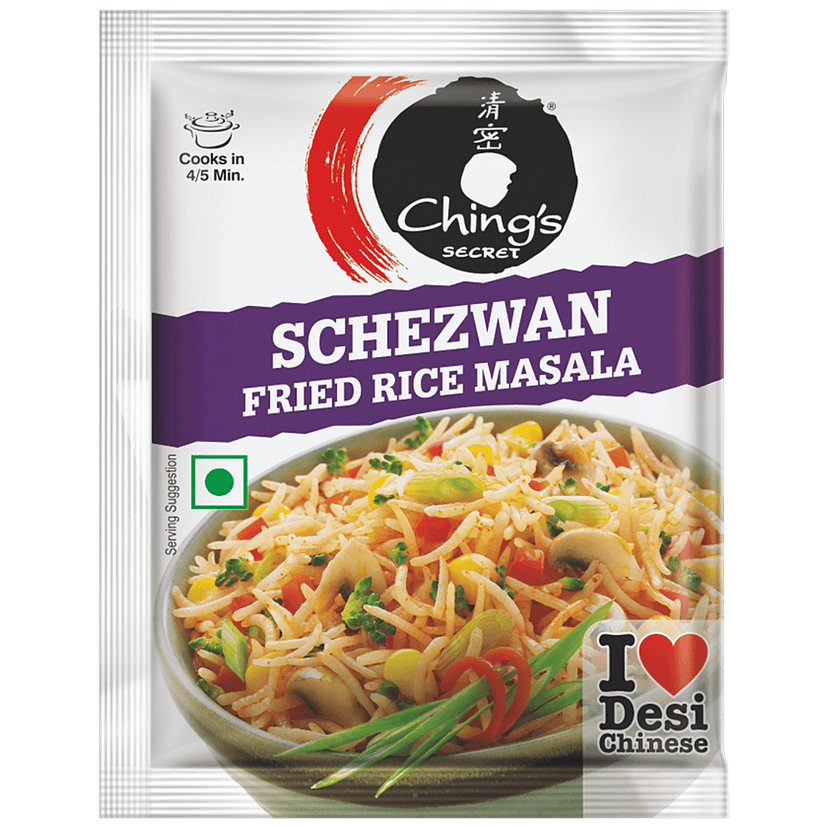 Chings Schezwan Fried Rice Masala, 10 X 20 G Multipack