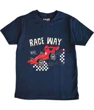 ETCEHD DESIGN Pack of 2 Boys Cotton Polo T-Shirt ( Navy )