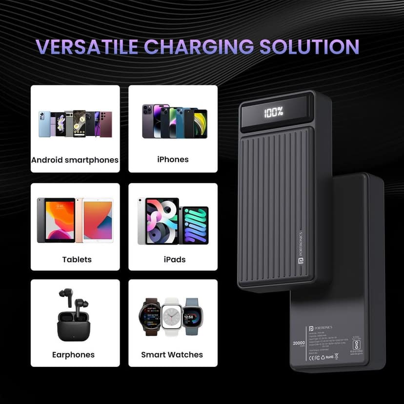 Portronics Luxcell B 20K Advanced 20000 mAh Power Bank view 4