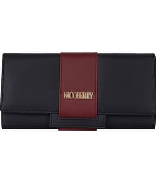Nicoberry - Blue Faux Leather Purse