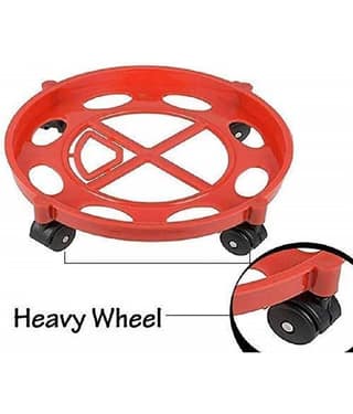 MRP Plastic Cylinder Trolley
