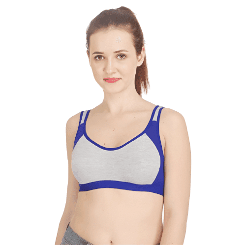 FASHION BONES Full Coverage Sports Cotton Bra for Women and Girls Combo Pack of 3 view 3