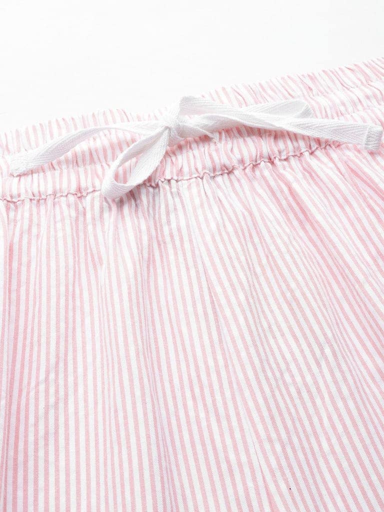 Women Striped Regular Shorts view 5