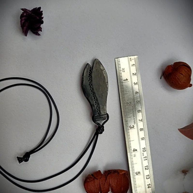 Terracotta pendant view 2