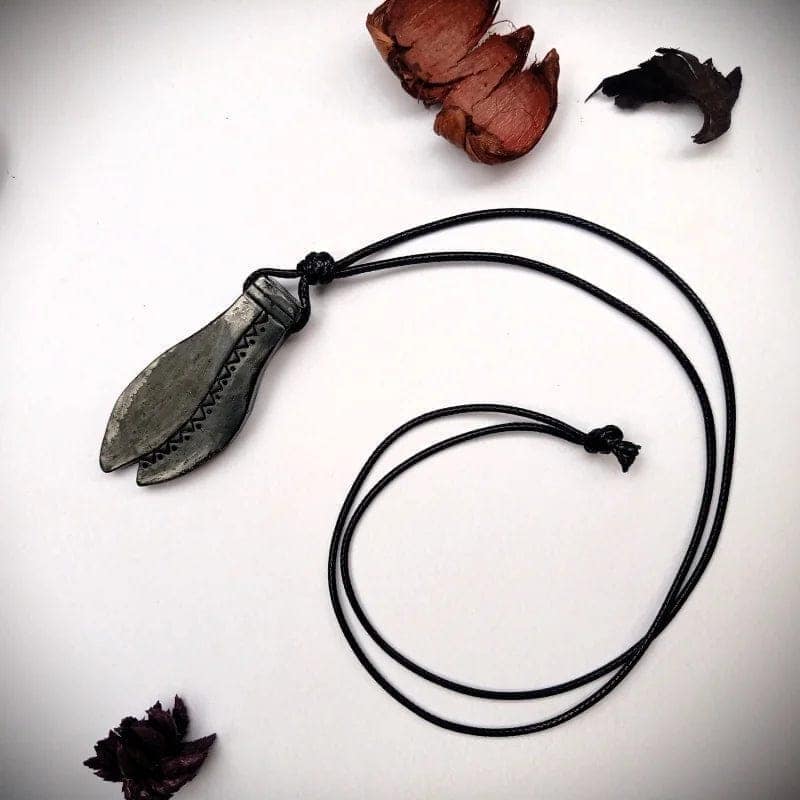 Terracotta pendant view 4