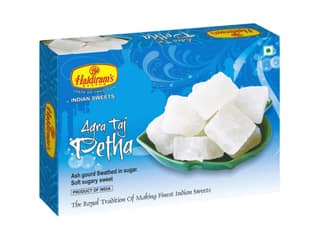 Haldiram's Agra Taj Petha Packed Sweets - 350 Gm - Pack of 2