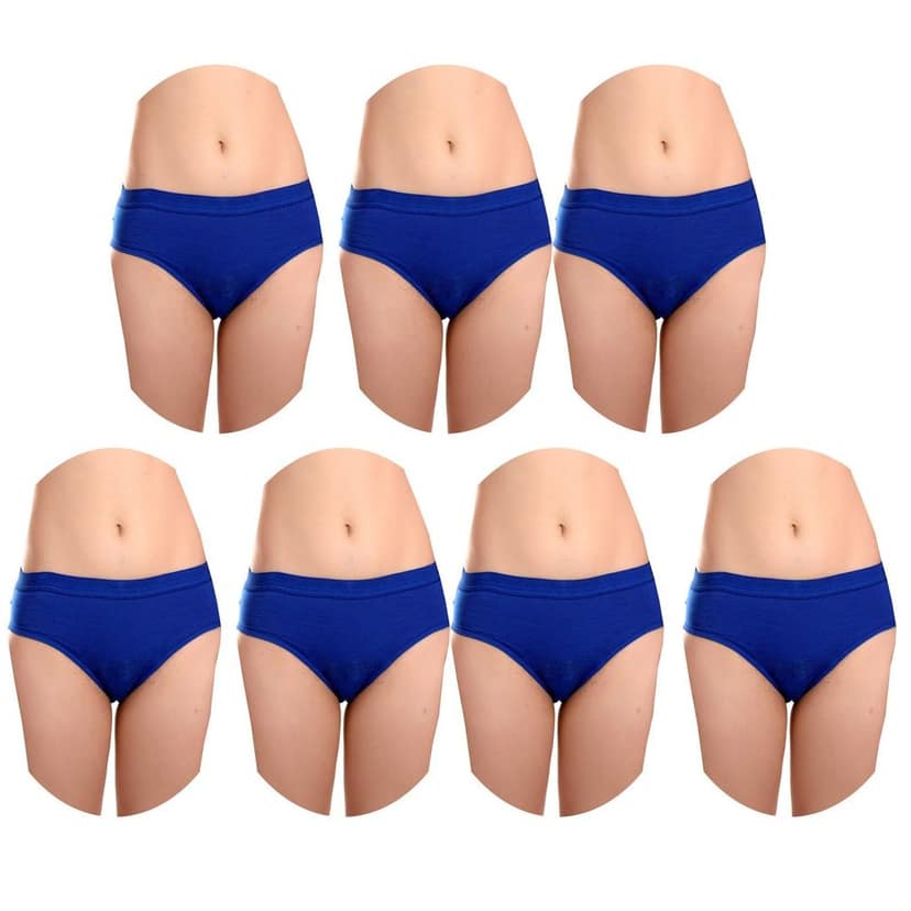 Cotton Full Coverage Hipster Panties Pack 7 view 3