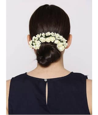 Priyaasi White Party Hair Grips