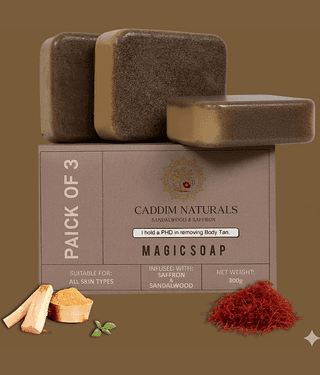 Caddim Naturals Skin Whitening GHARSOAP Soap for All Skin Type ( Pack of 3 )