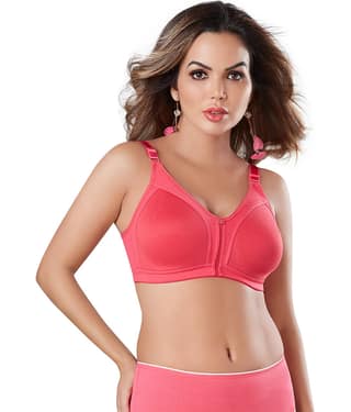 Sonari Cotton Non Padded Women's Minimizer Bra ( Grey Melange ) noodlegrey