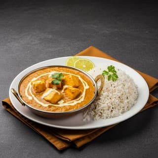 Shahi Paneer Jeera Rice Combo