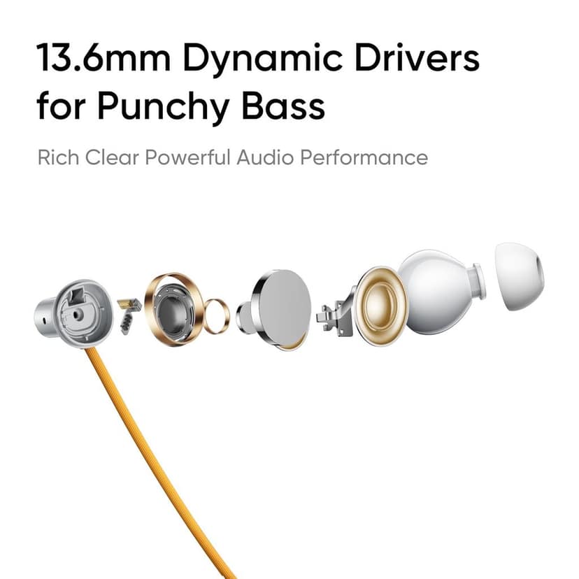 realme Buds Wireless 5 ANC in Ear Bluetooth Headphones,50dB ANC, 13.6mm Dynamic Bass Driver,360° Spatial Audio,45ms Low Latency,Upto 38hrs Playback,IP55 Rating,Dual Device Connection (Midnight Black) view 2