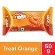 Britannia Treat O'som Orange Cream Biscuit - Ready To Eat, 50 G