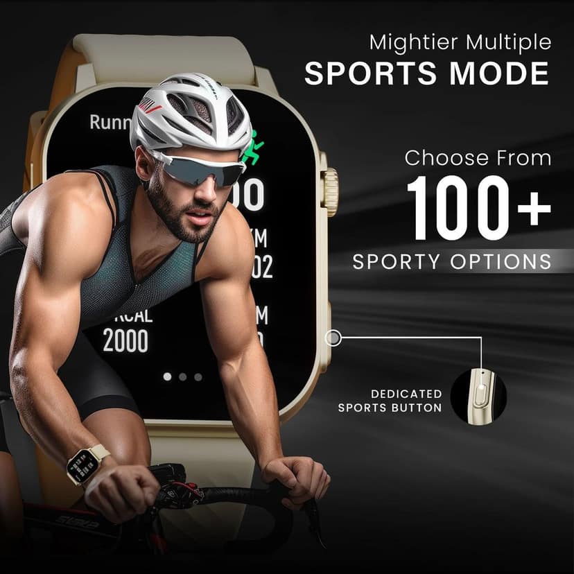 Hammer Arctic 2.04" Super Amoled Display Bluetooth Calling Smartwatch view 8