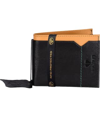 Walrus Leather Black Casual Regular Wallet