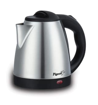 Pigeon By Stovekraft, 1.5 Litre Stainless Steel Hot Electric Kettle (Silver, 12466)