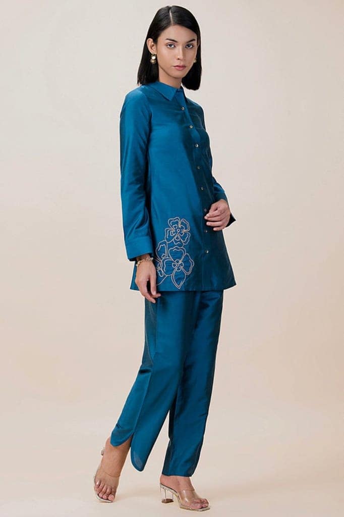 Designer Shirt Style Kurta Set (Copy) view 6