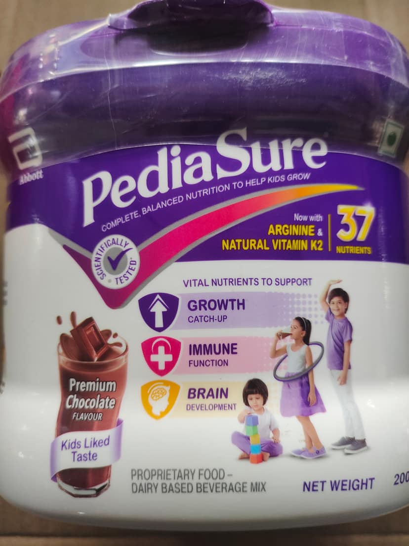 Pediasure complete balanced nutrition to help kids grow chocolate flavour