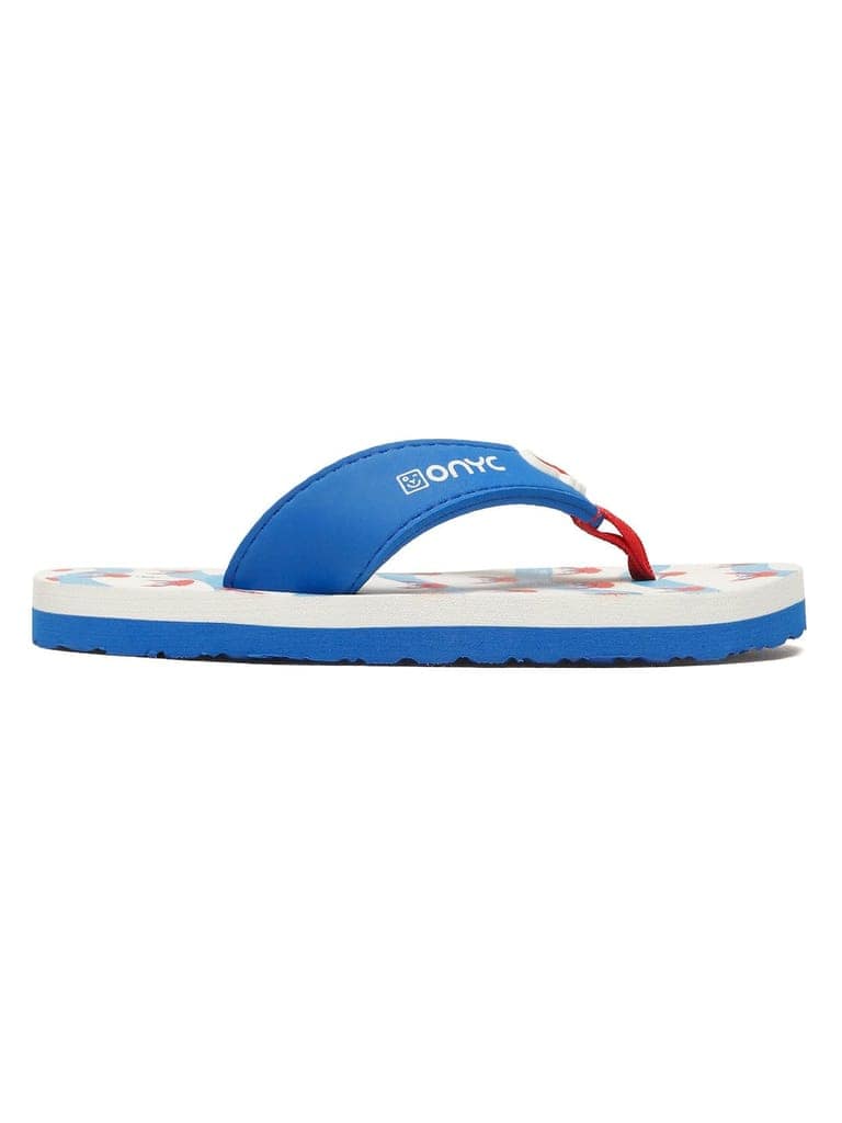Premium Crab V-Shape Flip-flops - Blue (Unisex) view 5