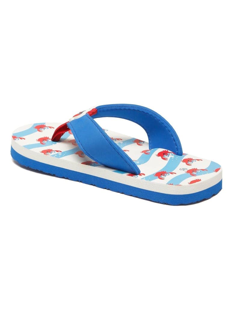 Premium Crab V-Shape Flip-flops - Blue (Unisex) view 7